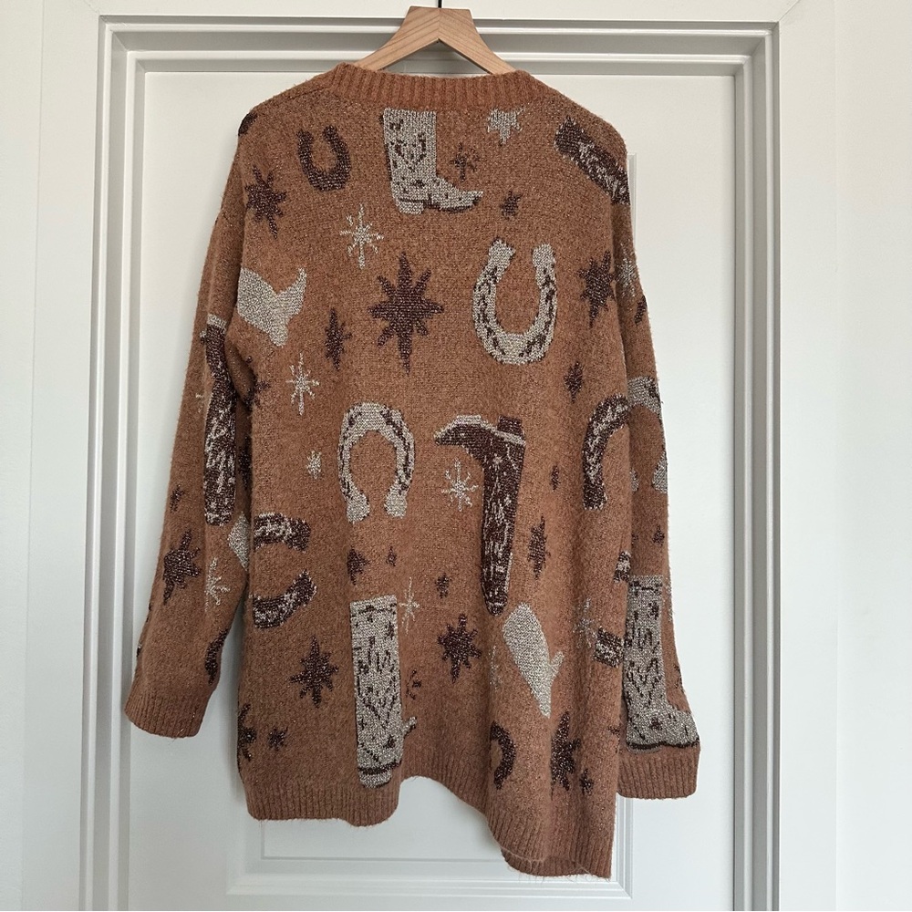 Horseshoe western Cardigan